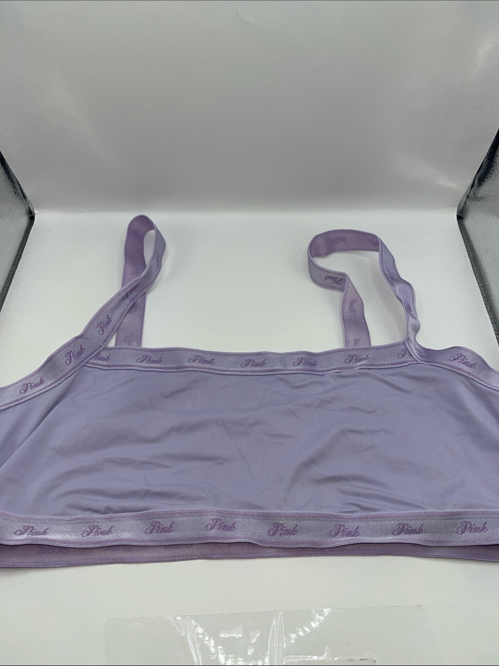 PINK Victoria's Secret Lavender Bralette - Light Purple Crop Bra